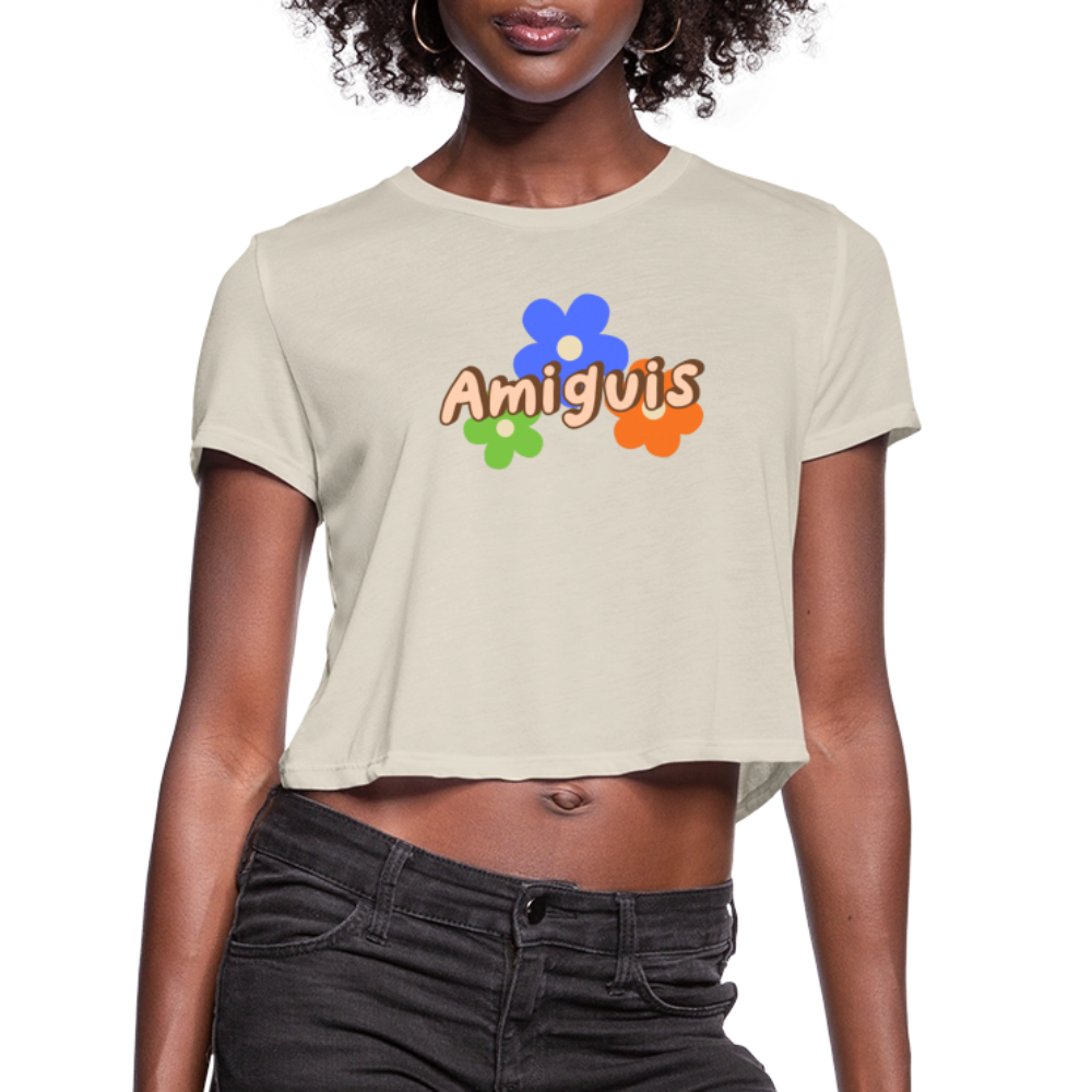 Amiguis Women's Cropped T-Shirt - dust