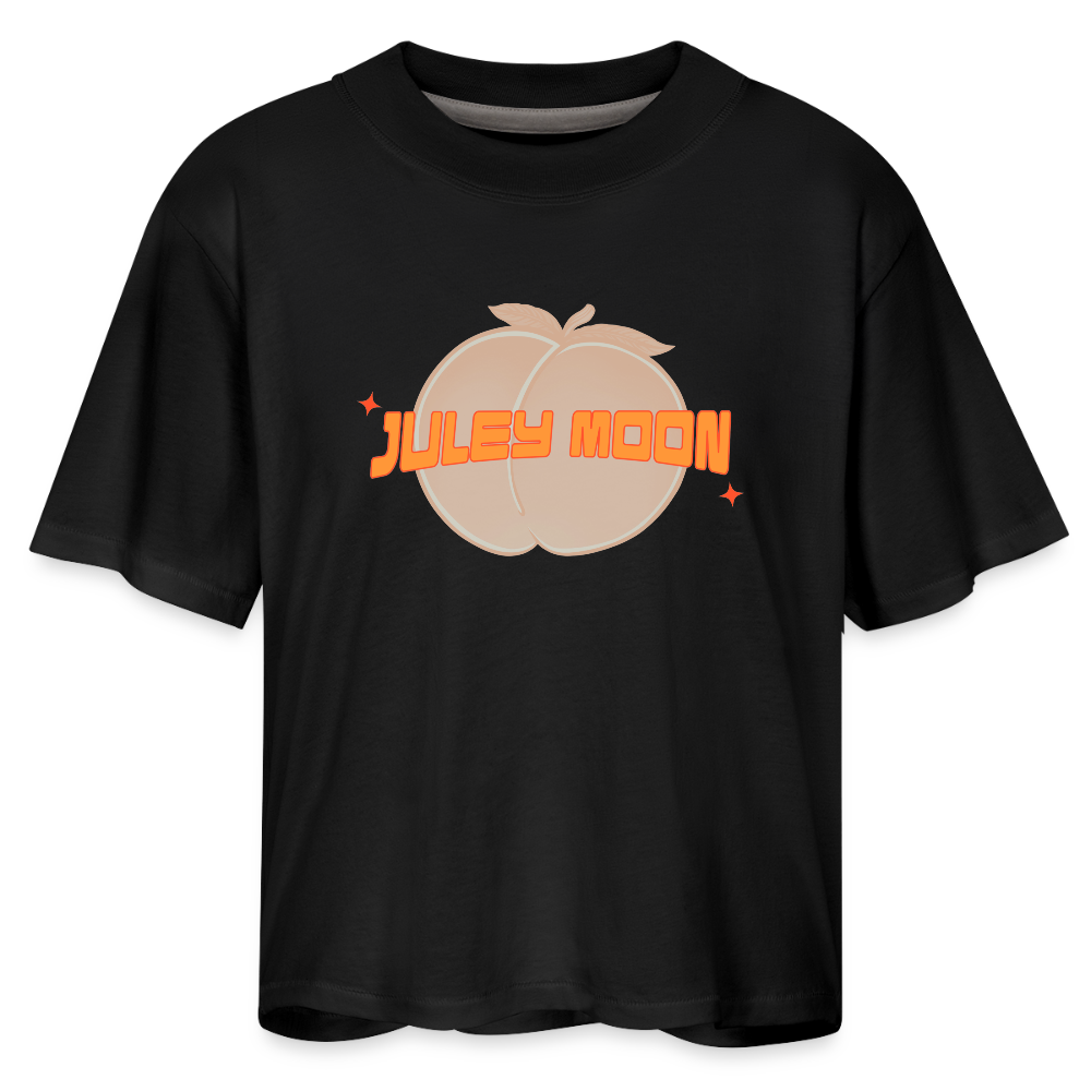 Women's Boxy Tee - black