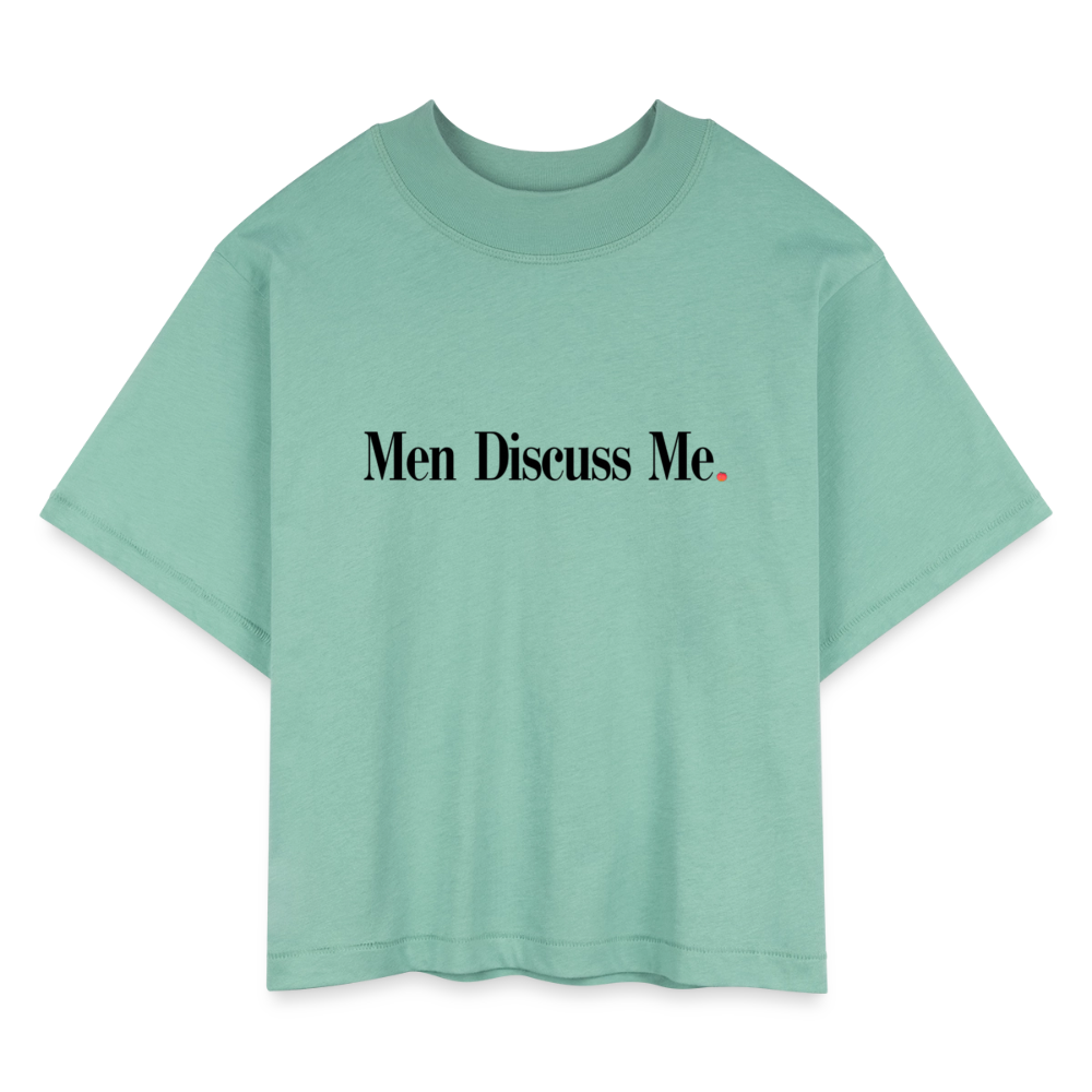 Women's Boxy Tee - saltwater
