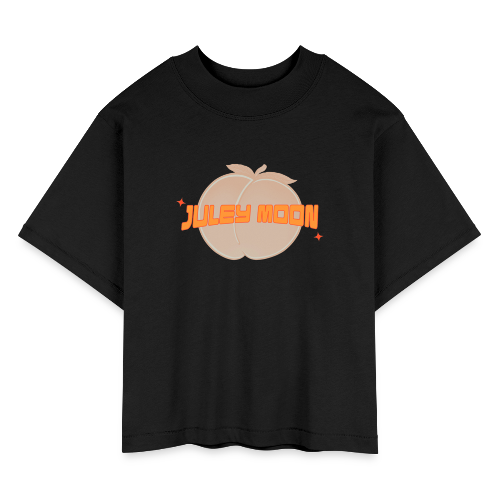Women's Boxy Tee - black