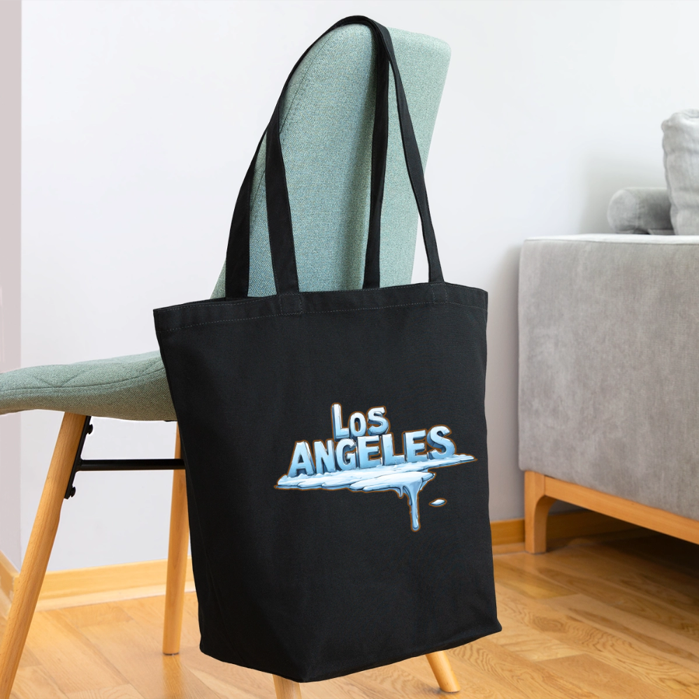 ICE Melts In LA Eco-Friendly Cotton Tote - black