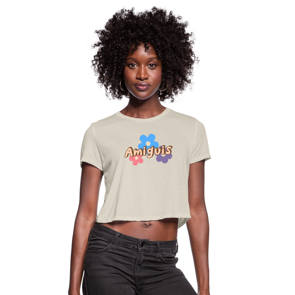 Amiguis 2 Women's Cropped T-Shirt - dust