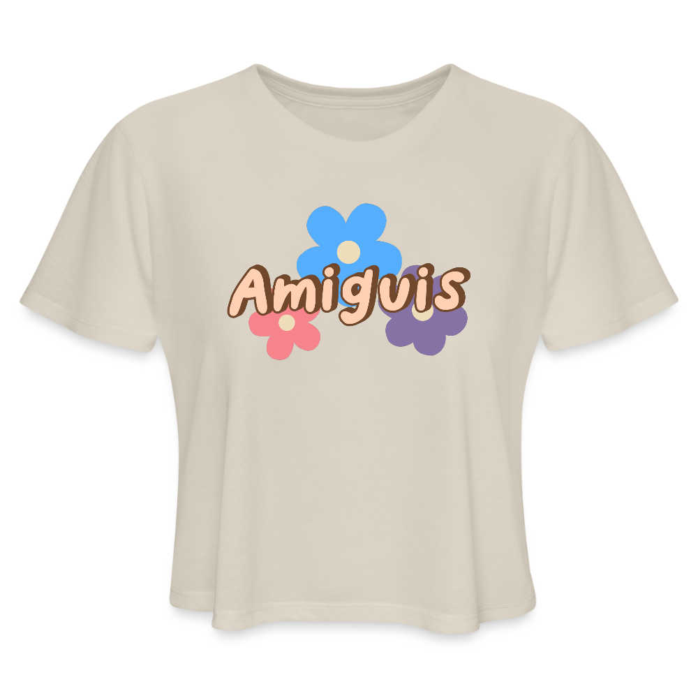 Amiguis 2 Women's Cropped T-Shirt - dust