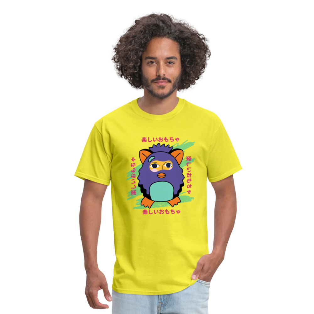 This is a Fun Toy Unisex Classic T-Shirt - yellow