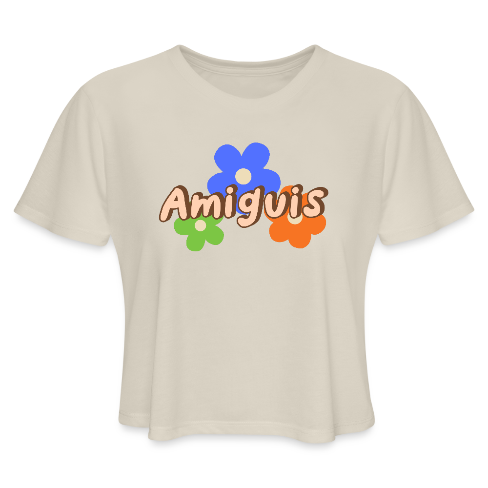 Amiguis Women's Cropped T-Shirt - dust