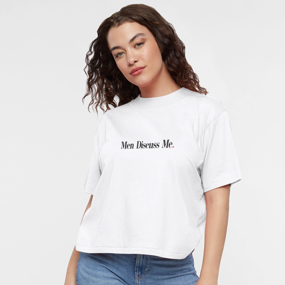 Women's Boxy Tee - white