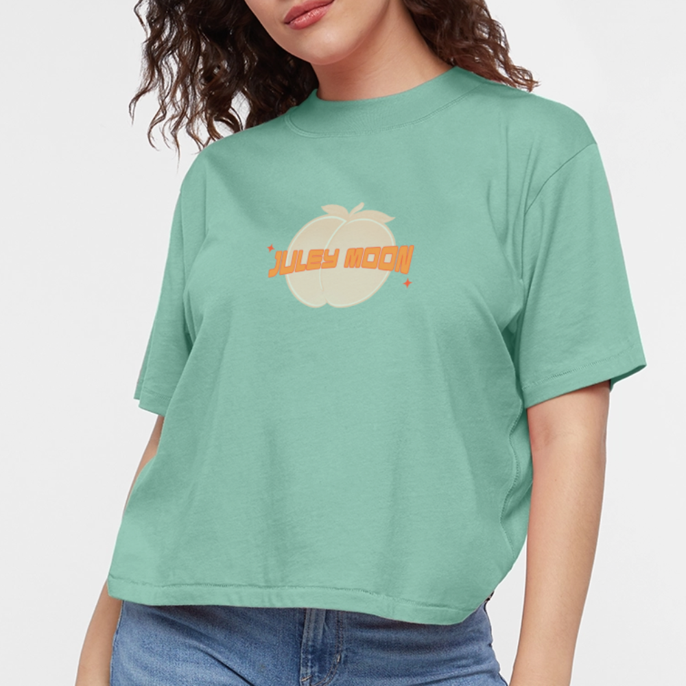 Women's Boxy Tee - saltwater