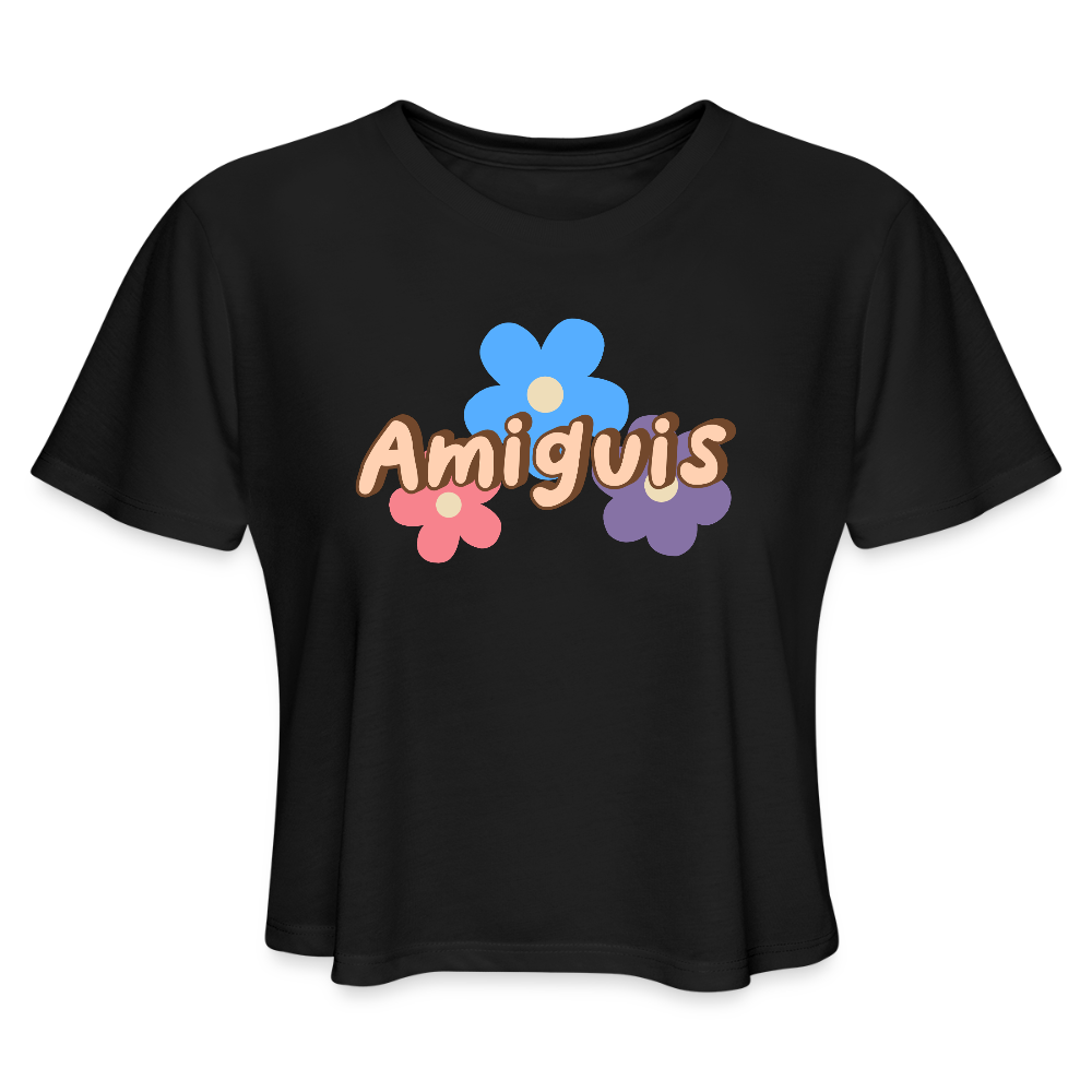 Amiguis 2 Women's Cropped T-Shirt - black