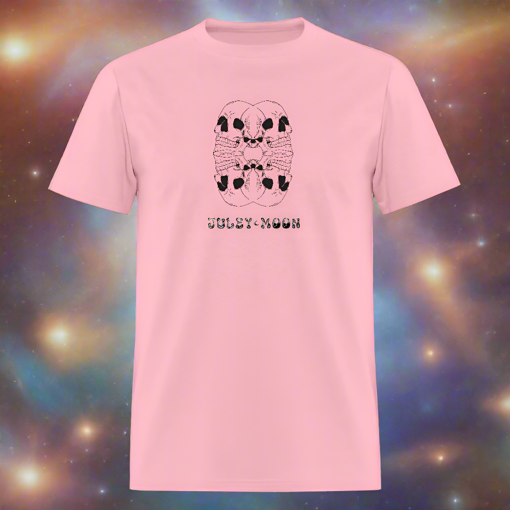 Skull Daddy Unisex Classic T-Shirt - pink