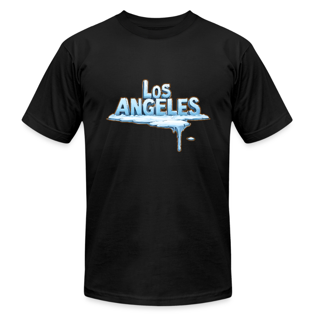 ICE Melts in LA Unisex Jersey T-Shirt by Bella + Canvas - black