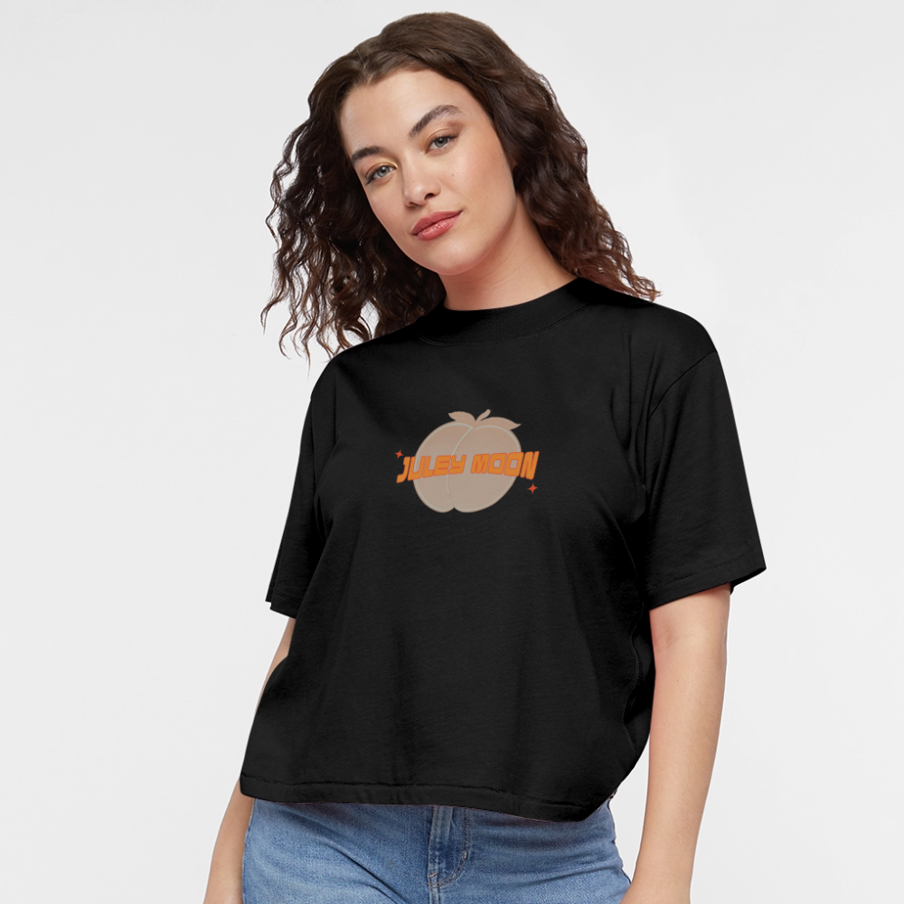 Women's Boxy Tee - black