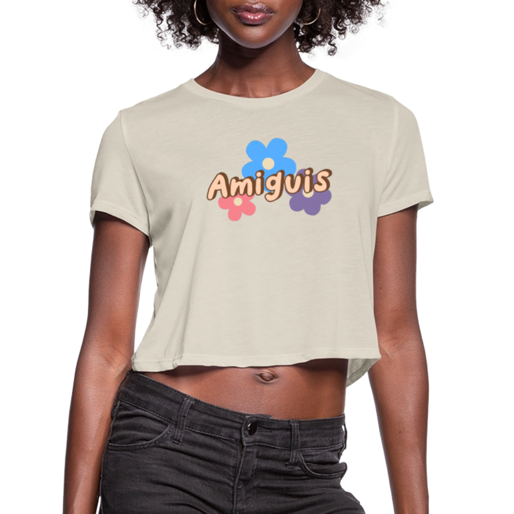 Amiguis 2 Women's Cropped T-Shirt - dust