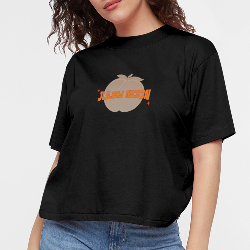 Women's Boxy Tee - black