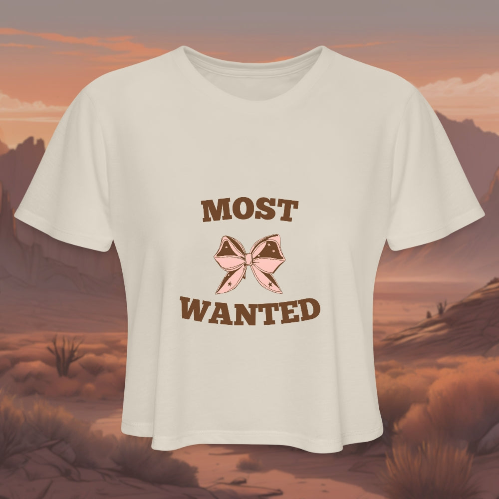 Most Wanted Women's Cropped T-Shirt