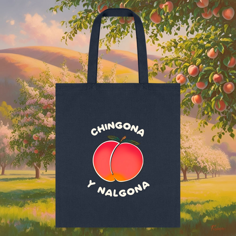 Peach Tote Bag