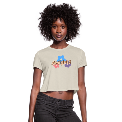 Amiguis 2 Women's Cropped T-Shirt - dust