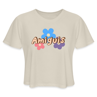 Amiguis 2 Women's Cropped T-Shirt - dust