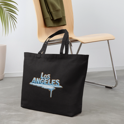 ICE Melts In LA Eco-Friendly Cotton Tote - black