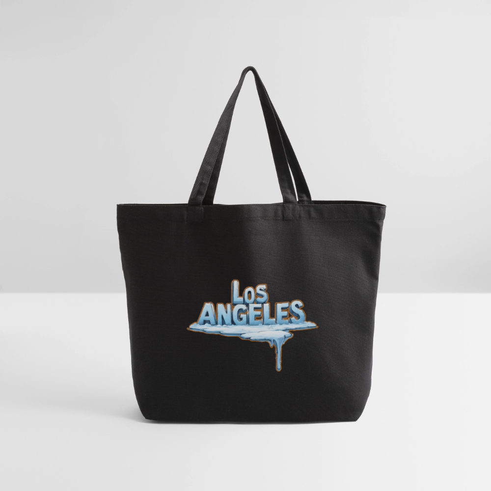 ICE Melts In LA Eco-Friendly Cotton Tote - black