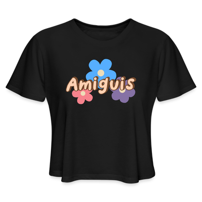 Amiguis 2 Women's Cropped T-Shirt - black