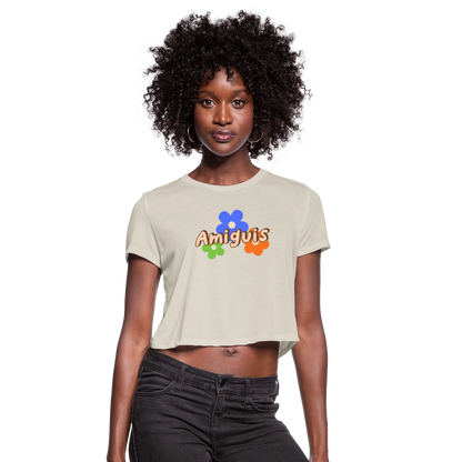 Amiguis Women's Cropped T-Shirt - dust
