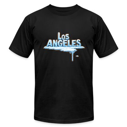 ICE Melts in LA Unisex Jersey T-Shirt by Bella + Canvas - black