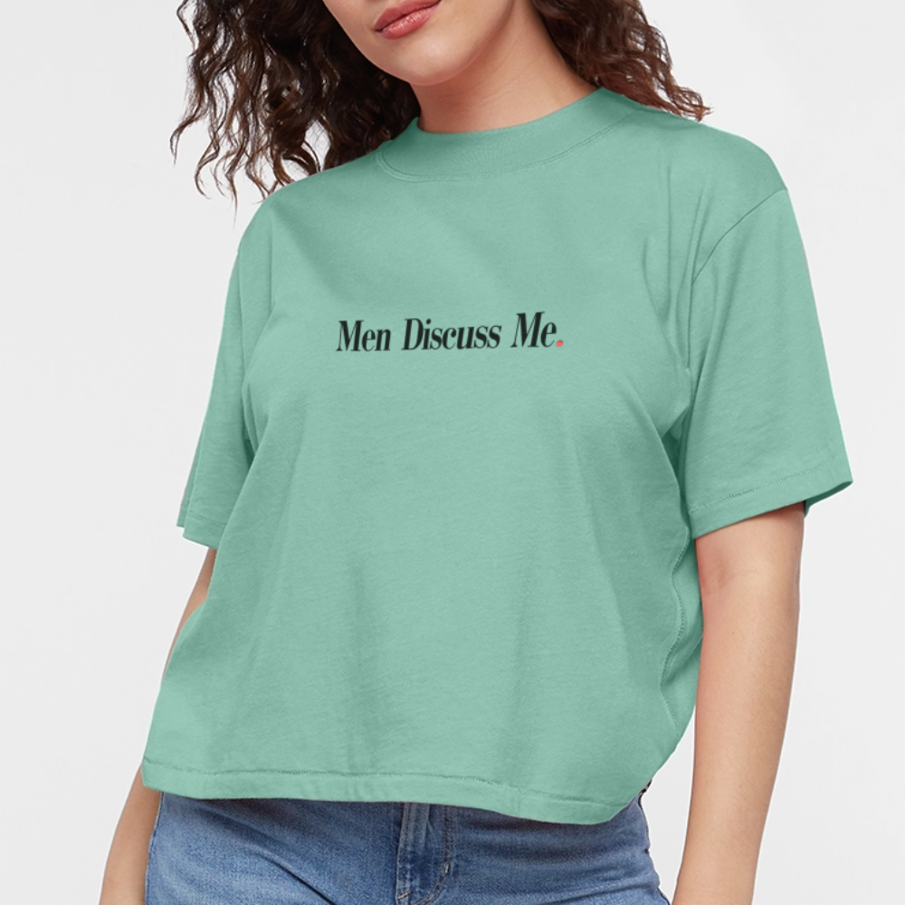 Women's Boxy Tee - saltwater