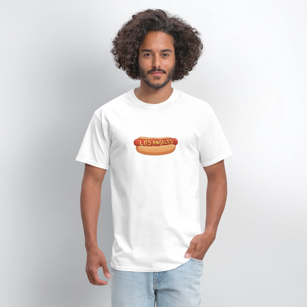 LA Street Dogs Unisex Classic T-Shirt - white