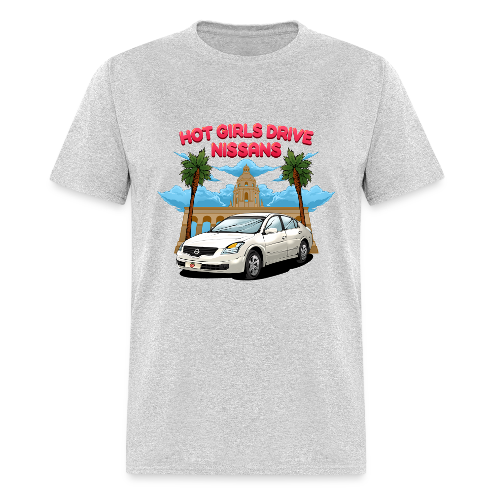 Hot Girls Drive Nissans Unisex Classic T-Shirt - heather gray