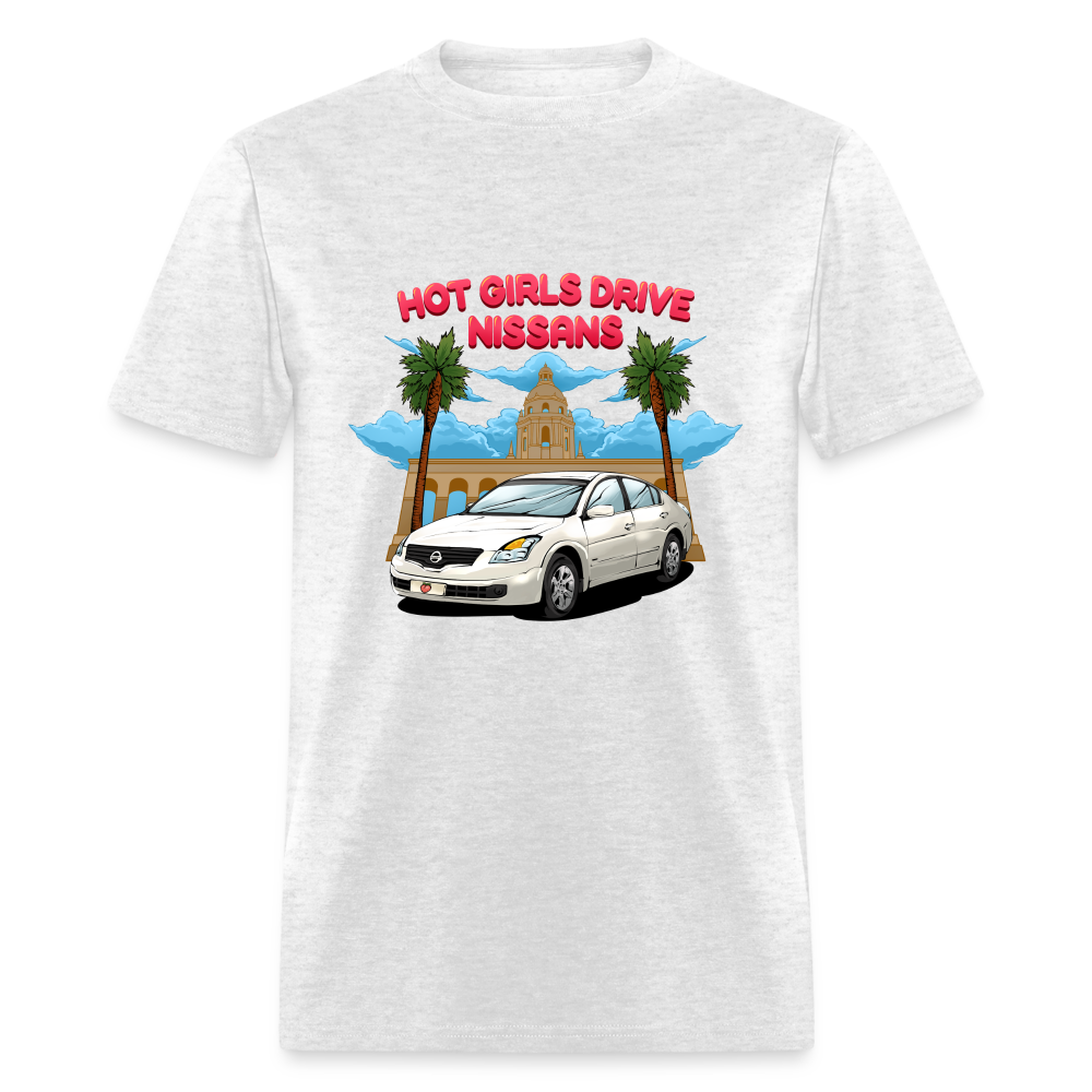 Hot Girls Drive Nissans Unisex Classic T-Shirt - light heather gray