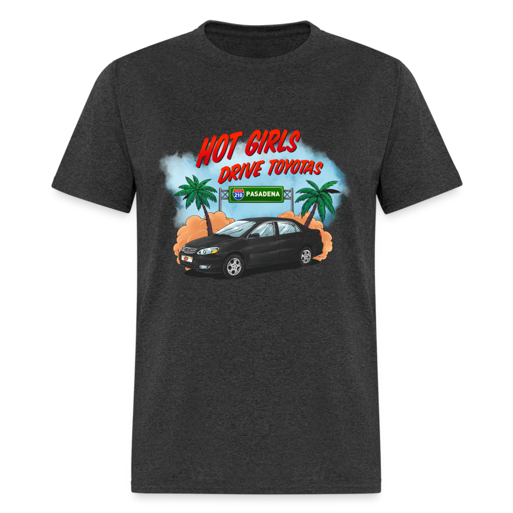 Hot Girls Drive Toyotas Unisex Classic T-Shirt - heather black