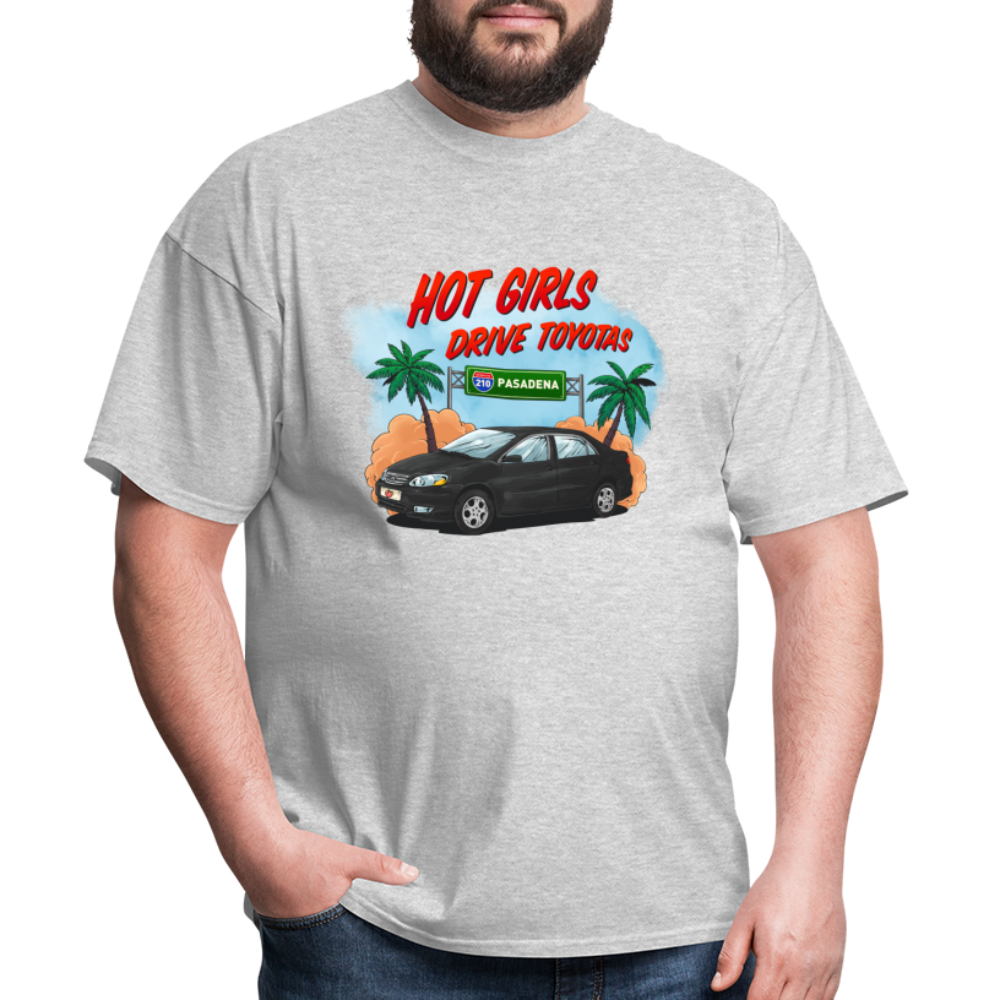 Hot Girls Drive Toyotas Unisex Classic T-Shirt - heather gray