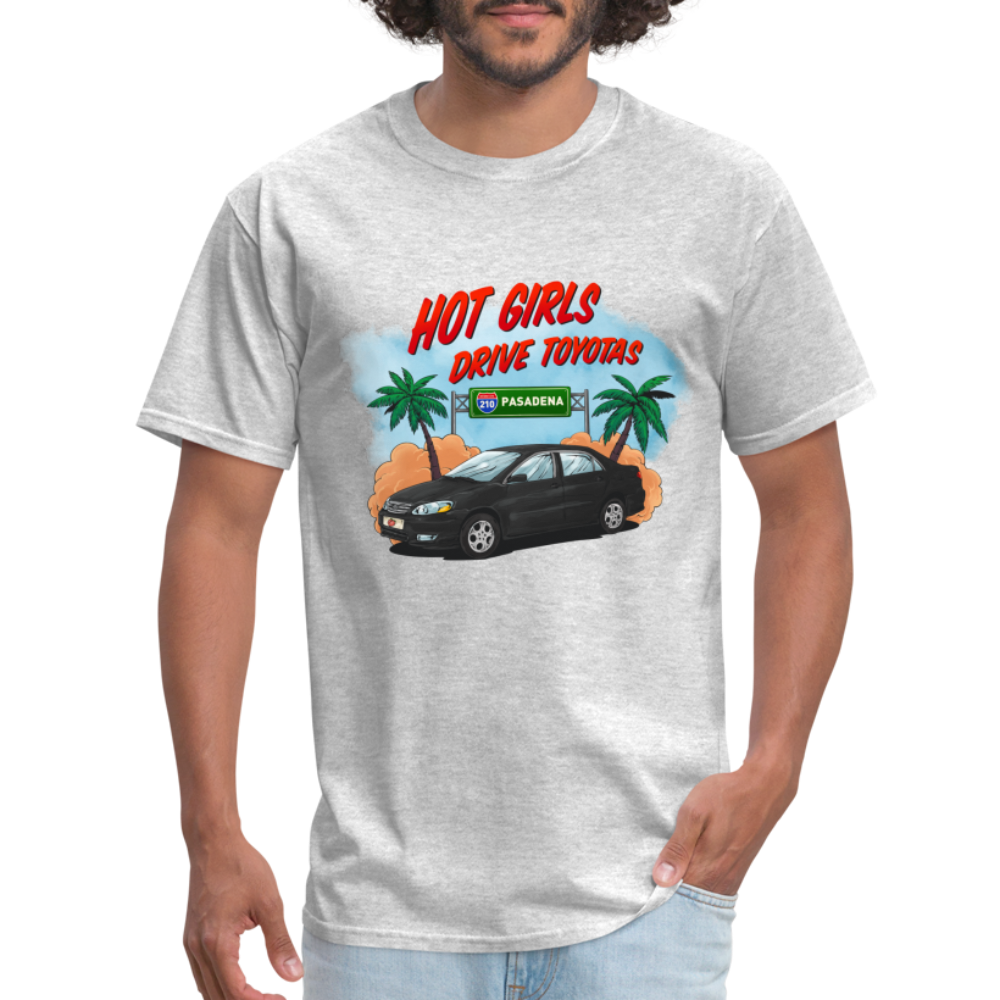 Hot Girls Drive Toyotas Unisex Classic T-Shirt - heather gray