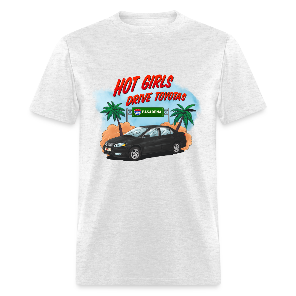 Hot Girls Drive Toyotas Unisex Classic T-Shirt - light heather gray