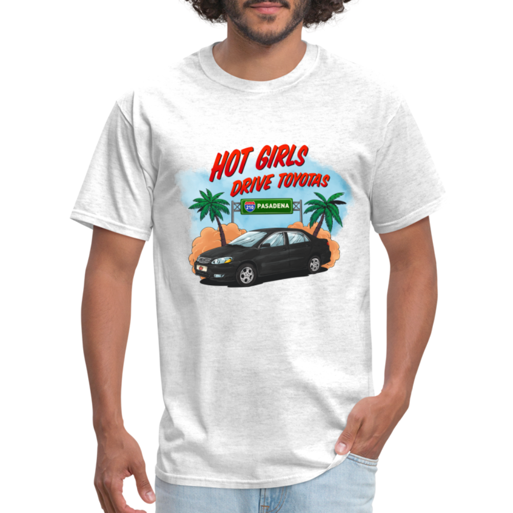 Hot Girls Drive Toyotas Unisex Classic T-Shirt - light heather gray