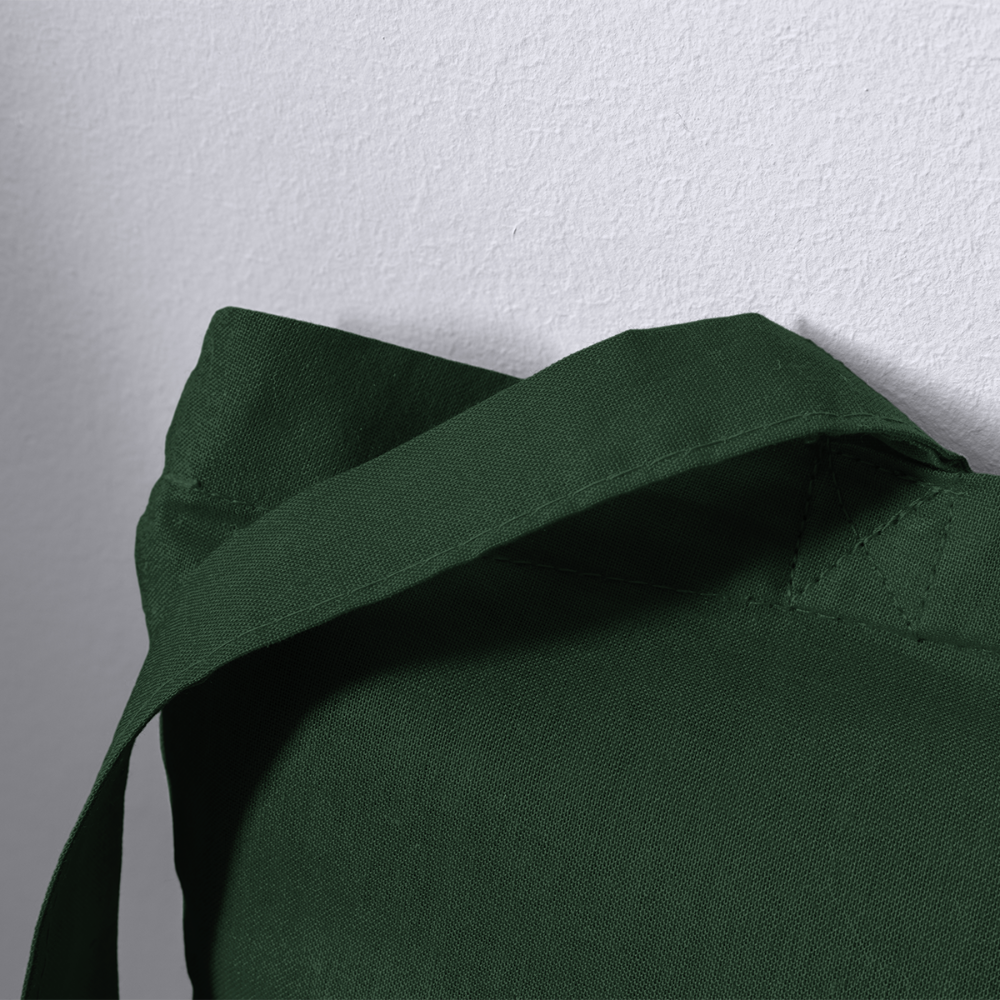 Peach Tote Bag - forest green